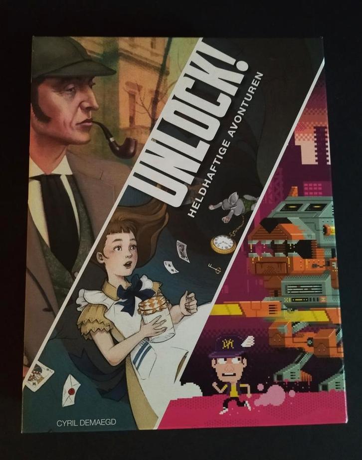 Unlock: Heldhaftige Avonturen, Hobby en Vrije tijd, Gezelschapsspellen | Kaartspellen, Zo goed als nieuw, Ophalen of Verzenden