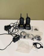 Kenwood portofoon (2) + nieuwe oortjes (4), Télécoms, Talkies-walkies & Walkies-talkies, Enlèvement ou Envoi