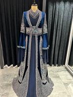 Bindalli Kaftan Hennakleed Blauw, Ophalen of Verzenden, Zo goed als nieuw, Maat 36 (S), Blauw