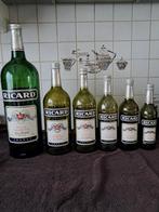6 Ricard-flessen (leeg), Verzamelen, Merken en Reclamevoorwerpen, Ophalen, Gebruikt, Overige typen