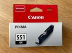 Canon CLI-551 BK Black (1stuk), Cartridge, Canon, Enlèvement ou Envoi, Neuf