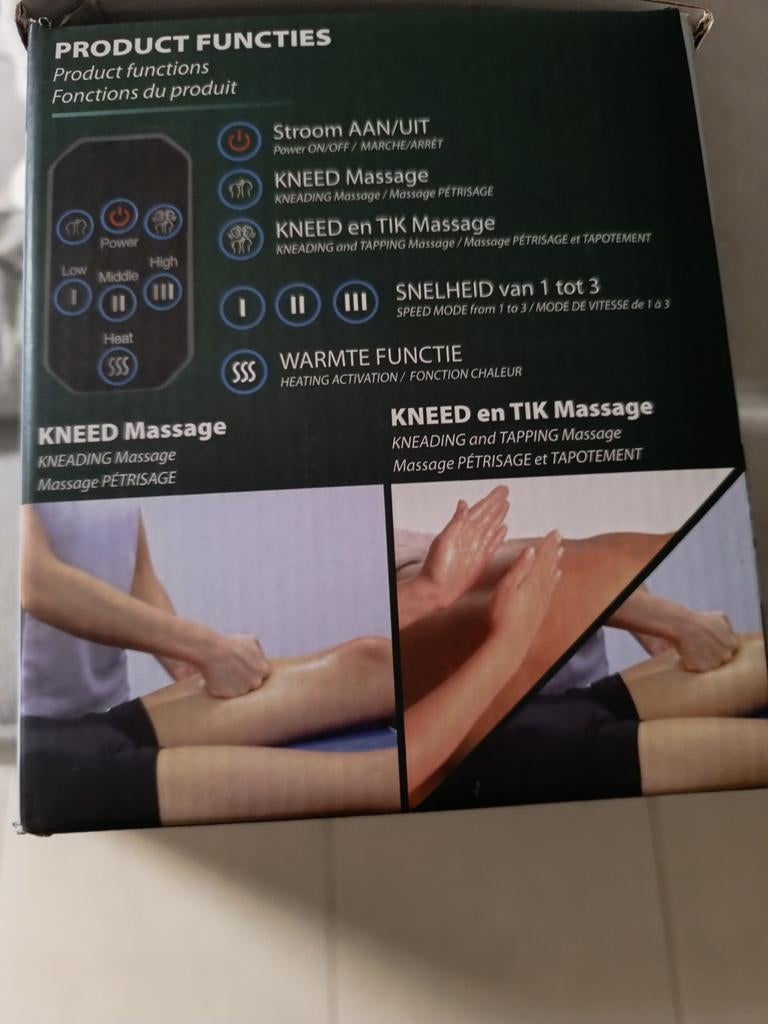 Shiatsu massage toestel in zeer goede staat., Ophalen