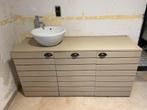 Wasmeubel opbouw, Huis en Inrichting, Ophalen, Gebruikt, 100 tot 150 cm, Minder dan 100 cm