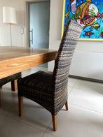 eetkamerstoelen van rotan, Huis en Inrichting, Riet of Rotan, Overige kleuren, Ophalen of Verzenden, Zo goed als nieuw