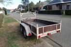 aanhangwagen 750 kg dubbelas, Auto diversen, Aanhangers en Bagagewagens, Ophalen, Gebruikt