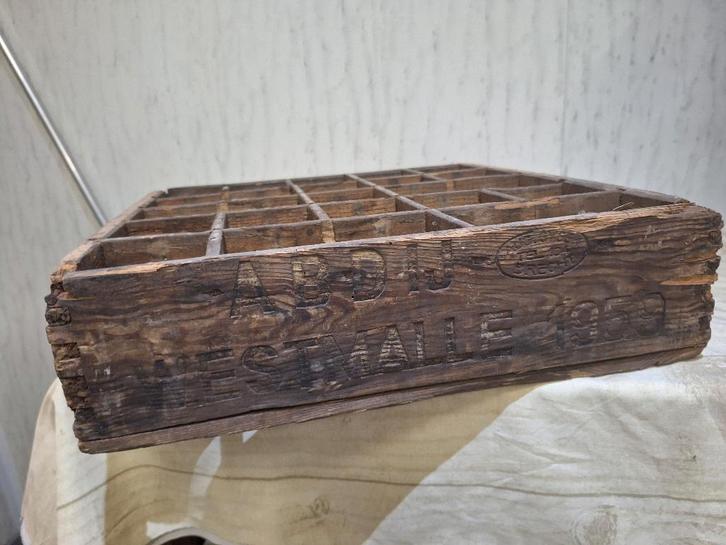 oude bierbak Abdij Westmalle, 1959, Antiek en Kunst, Curiosa en Brocante, Ophalen of Verzenden