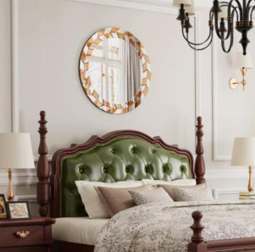 Art-deco Ronde Wandspiegel – 60 cm beschikbaar voor biedingen