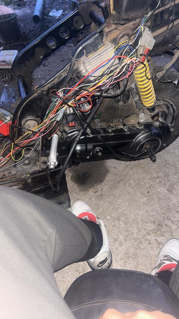 Typhoon project, Fietsen en Brommers, Brommers | Vespa, Gebruikt, Overige modellen, Ophalen