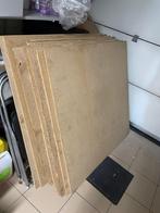 Gratis spaanderplaten 120x120cm, Doe-het-zelf en Bouw, Platen en Panelen, Ophalen, Gebruikt, Overige materialen, 20 tot 50 mm
