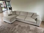 Zetel met chaise longue, Ophalen, 250 tot 300 cm, 75 tot 100 cm, Zo goed als nieuw