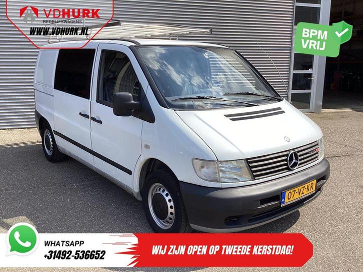 Mercedes-Benz Vito 108 CDI EXPORT ONLY ENGINE DEFECT NL Auto, Auto's, Bestelwagens en Lichte vracht, Bedrijf, Trekhaak, Mercedes-Benz