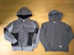 2 sweats à capuche zippé garçon - taille 134 (9 ans), Enfants & Bébés, Enlèvement, Utilisé, Garçon, Ensemble