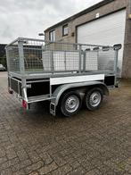 Aanhangwagen dubbele as, Auto diversen, Aanhangwagen-onderdelen, Ophalen, Zo goed als nieuw