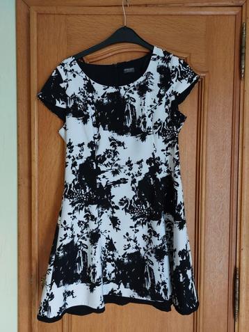 robe noir & blanc doublée - Minuet petite - taille42