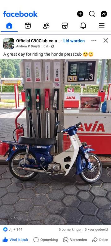 Je recherchais une Honda C90 ou C110, Particulier