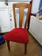 4 mooie houten stoelen    plus tafel zie beschrijving 40€, Huis en Inrichting, Ophalen, Gebruikt, Wit