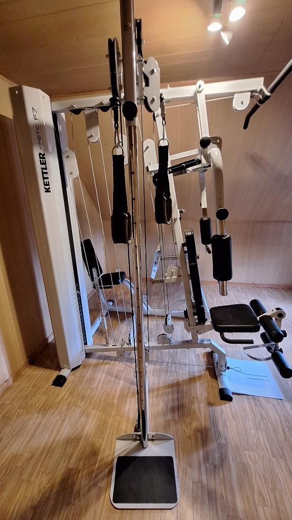 Kettler combi total work out, Sport en Fitness, Fitnessapparatuur, Zo goed als nieuw, Kunststof, Ophalen