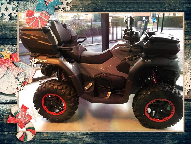 Cf-moto quad cforce 1000 G3 GRANDIOZE ACTIE CFMOTOFLANDERS, Motos, Quads & Trikes, plus de 35 kW, 2 cylindres, Enlèvement