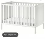 Babybed IKEA wit, Kinderen en Baby's, Kinderkamer | Bedden, Ophalen, Nieuw, Lattenbodem