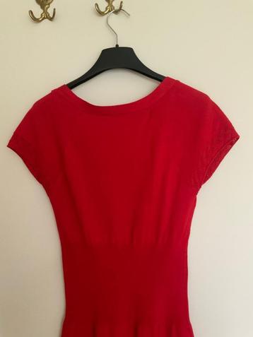 Rode jurk Morgan