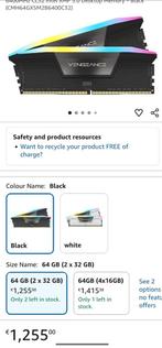 DDR5 6000MHZ 64GB, Computers en Software, RAM geheugen, Ophalen of Verzenden, DDR5, 64 GB