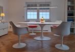 244 x 137 laminate tulipe tafels 169x111 Eero Saarinen, Huis en Inrichting, Stoelen, Ophalen of Verzenden, Nieuw, Wit, Hout