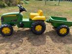 Traptractor met aanhanger John Deere, Ophalen, Zo goed als nieuw, Overige merken, Met kar of aanhanger