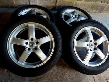 Mercedes E-klasse W213 velgen met winterbanden 225 55 17 beschikbaar voor biedingen
