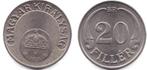 HONGRIE -20 Filler année 1938, Losse munt, Verzenden, Hongarije