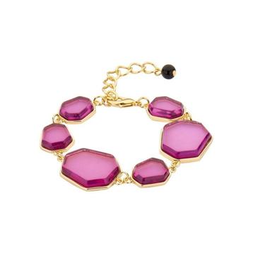 Les Cordes Nieuwe fushia/paarskleurige armband in Perfecte N beschikbaar voor biedingen