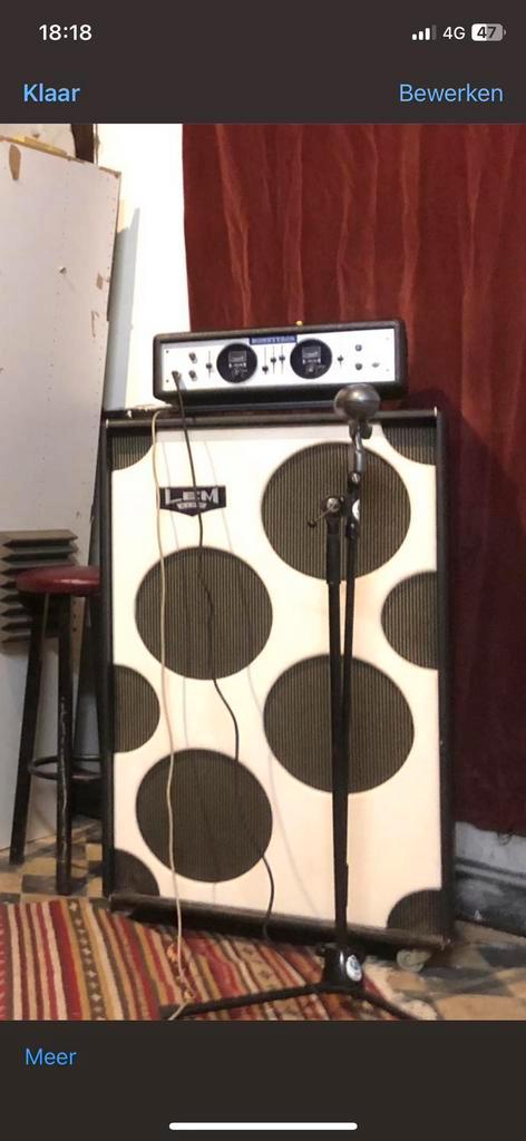 Lem 912 S 1969, Muziek en Instrumenten, Versterkers | Bas en Gitaar, Zo goed als nieuw, Ophalen