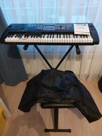 Keyboard piano Max met opzetstuk, kruk en microfoon, Muziek en Instrumenten, Ophalen of Verzenden, 61 toetsen