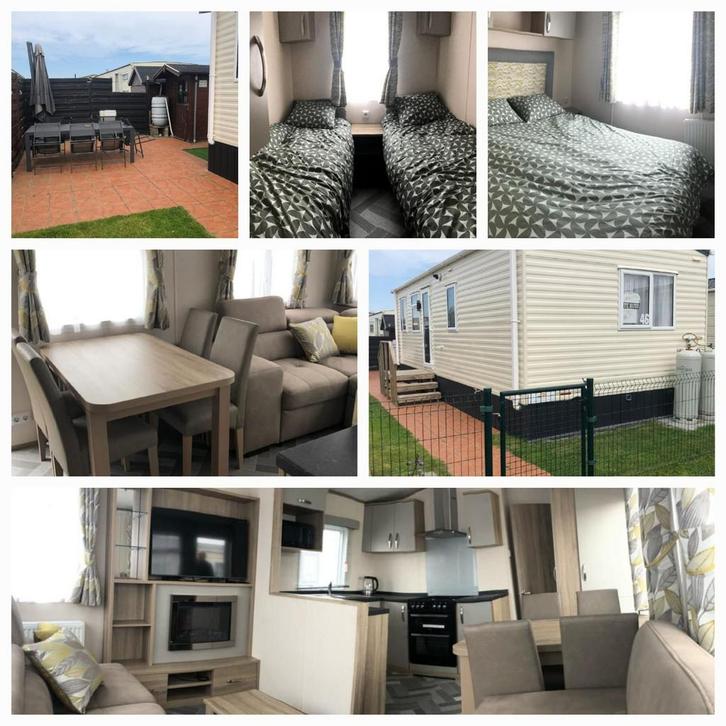 Stacaravan te huur 4 personen, Vakantie, Campings, Aan zee, Internet, Speeltuin, Tuin, Tv, Zwembad