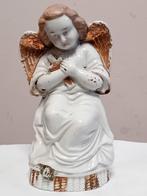 Antiek porseleinen engelenbeeldje, Antiek en Kunst, Ophalen of Verzenden