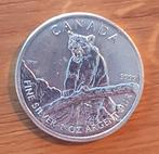 1 oz zilveren 5 dollar munt 2012 canada, Postzegels en Munten, Zilver, Ophalen of Verzenden