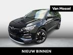 Opel Grandland X 1.2 Turbo S/S AT8 Ultimate, Auto's, Opel, Stof, Gebruikt, Zwart, 5 zetels