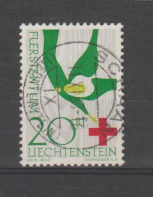 Liechtenstein 1963 Croix Rouge - ange 20R, Timbres & Monnaies, Timbres | Timbres thématiques, Affranchi, Autres thèmes, Envoi