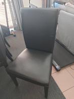 Eettafel met 6 lederen stoelen, 150 à 200 cm, Cinq personnes ou plus, Comme neuf, Enlèvement