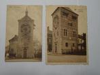 2 Oude postkaarten Lier Zimmertoren, Gelopen, Ophalen of Verzenden, Limburg, 1920 tot 1940