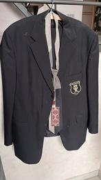 Kostuum vriendenkring Oostham, Kleding | Heren, Ophalen, Zo goed als nieuw, Maat 52/54 (L), Zwart