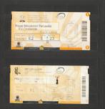 2 verschill. (gebruikte) tickets Mouscron - Oostende (2015), Verzamelen, Sportartikelen en Voetbal, Ophalen of Verzenden, Gebruikt