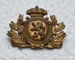Insigne, cap badge Res Infanterie, 1e Model, Leeuw LOS, Verzamelen, Militaria | Algemeen, Ophalen of Verzenden, Landmacht, Embleem of Badge
