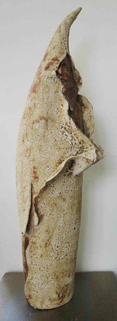 Hugo De Putter, beeld in keramiek, Antiek en Kunst, Kunst | Beelden en Houtsnijwerken, Ophalen