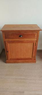 Kastje teak, Ophalen, Met deur(en)