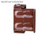 Abus SW1 Beveiligingshoek / raam- en deurslot bruin Bruin, Ophalen of Verzenden, Nieuw, Compleet systeem, Raam of Deur