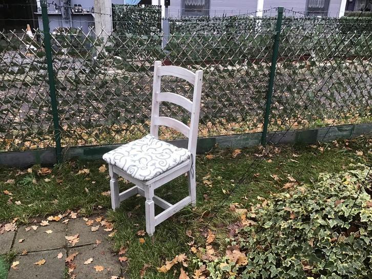 Eikenhouten stoelen (6 stuks), Huis en Inrichting, Stoelen, Gebruikt, Vijf, Zes of meer stoelen, Hout, Overige materialen, Ophalen