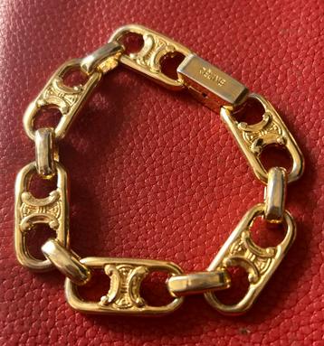 Céline Triomphe vintage armband van dik gaas beschikbaar voor biedingen