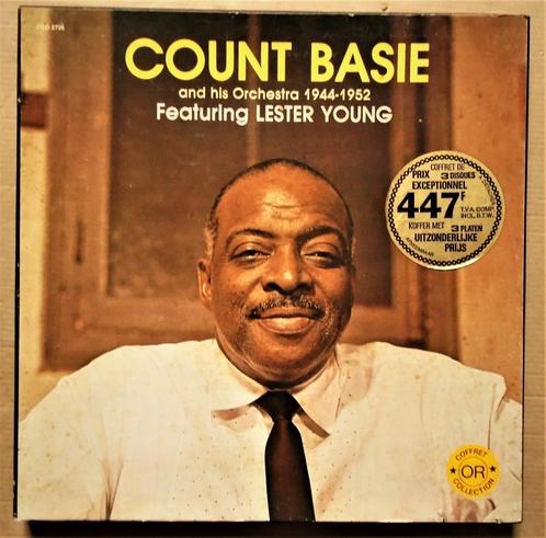Count Basie & his Orchestra 1944-1952 - 3LP's in Box - 12", Cd's en Dvd's, Vinyl | Rock, Gebruikt, Overige genres, 12 inch, Ophalen of Verzenden