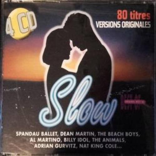 4-CD-BOX * Best of Slows- 80 titres -Gereserveerd RUDDY, CD & DVD, CD | Pop, Enlèvement ou Envoi