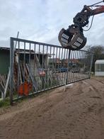 Twee losse gegalvaniseerde hekken kan dienen als weidepoort, Tuin en Terras, Ophalen